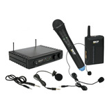 Microfono Inalambrico Skp Pro Audio Uhf-282 Doble 101db