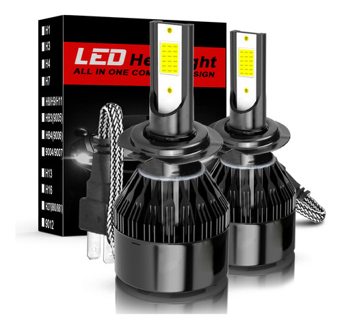 Focos Led H7 Para Jetta Mk6 2011 2012 2013 2014 2015 2016