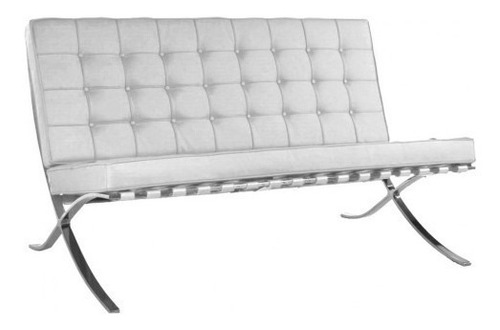 Sillon Barcelona 2 Cuerpos Mies Van Derrohe Clasico Moderno 