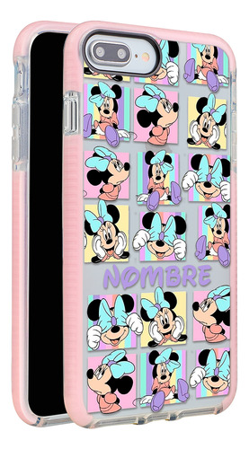 Funda Para iPhone Minnie Mouse Personalizado Tu Nombre