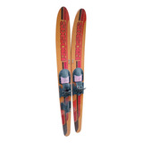 Ski Acuático Rioskis Madera Déc. 80 - 164 X 16 Cm Impecables