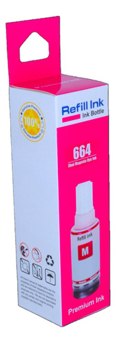 Tinta Refill Ink Para Epson T664 70ml Magenta