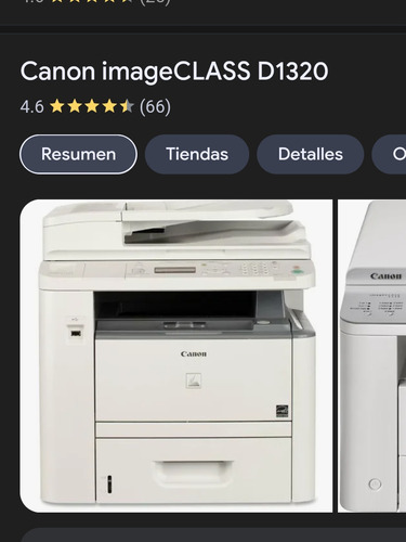 Impresora Multifuncional Canon Blanco Y Negro 