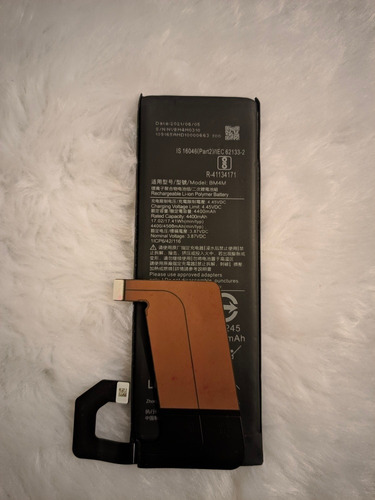 Ba-teria Para Xiaomi Mi 10 Pro 5g Original Modelo Bm4m 
