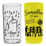 60 Copos Long Drink 320ml Personalizados