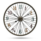 Reloj De Pared Rueda De Bicicleta Vintage