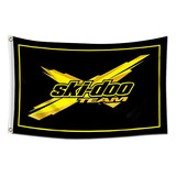 Ski Team Doo Banner Flag 3*5ft/150*90cm (hd Printing, D...
