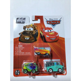 Mini Racers 3 Cars Mattel  Mate Fillmore Ramone Florida