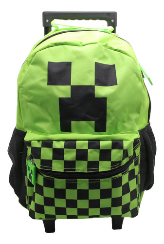 Mochila Minecraft Con Carrito 16 PuLG Mi297