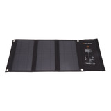 Cargador Solar Portátil Para Teléfono, Panel Plegable De 21