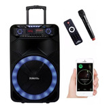 Caixa De Som Amplificada 1000w Sumay Thunder X Microfone S/f