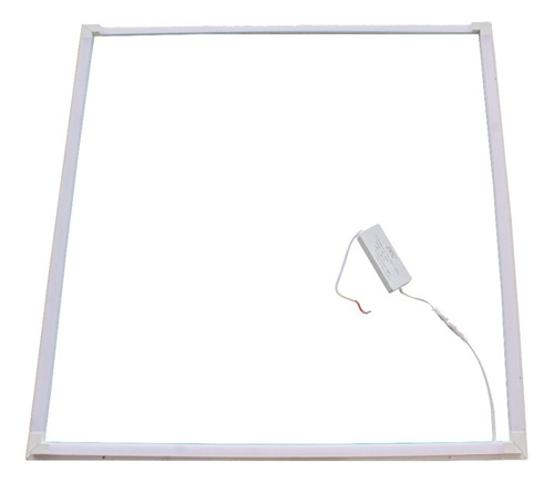 Panel Led 60x60 40w Fit Luz Blanca Fria Minimialista Moderno Color Blanco