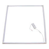 Panel Led 60x60 40w Fit Luz Blanca Fria Minimialista Moderno Color Blanco