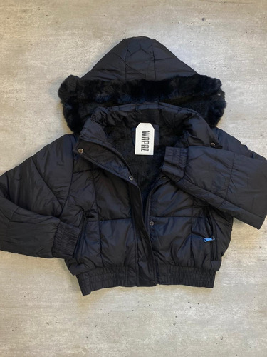 Campera Puffer , Peluche Interno , Importada .