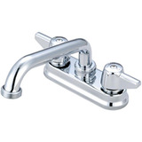 Central De Latón 0094-h-2 Handle Shell Tipo Bar / Lavadero C