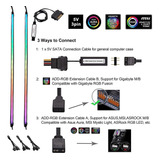 Neon - Kit De Tira Led Rgb Direccionable Para Pc Ws2812b Rgb