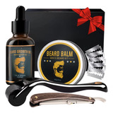 Kit Aseo Y Cuidado Barba Bigote Cuchillas Afeitado Men 5pcs