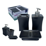 Kit 3 Peças Banheiro Lavabo Porcelana Porta Sabonetes E