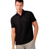 Camisa Polo Dudalina Pima Regular Ou24 Preto Masculino