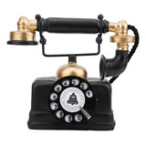 W Ornamento Antigo De Telefone Fixo Retro