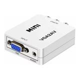 Convertidor Adaptador Vga A Av Rca Vga2av Audio Video