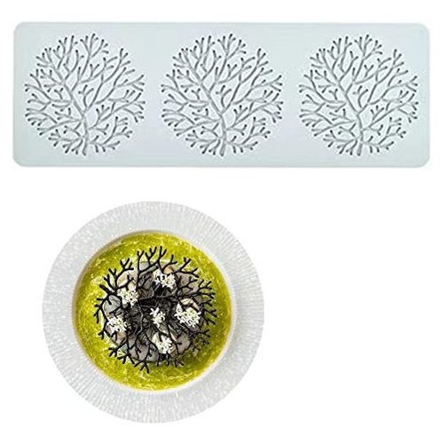 Afinsea Molde De Encaje De Silicona Coral 3d, Tapete De Enca