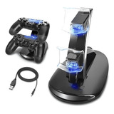 Soporte Cargador Dual Para Controles Ps4