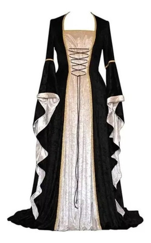Women's Medieval Renaissance Halloween Costume New