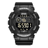 Reloj Smael 8013 Smartwatch Con Bluetooh Negro
