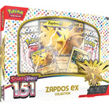 Pokémon 151 Colección Zapdos Ex Español