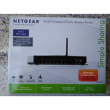 Roteador Netgear N150 Wireless + Modem Router