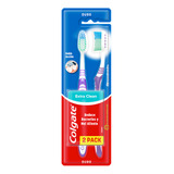 Cepillo De Dientes Colgate Duro Extra Clean Doble Acción Blí