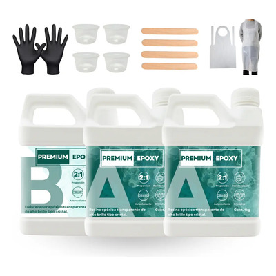 Porcelanato Líquido Autonivelante Cristal Pisos Barras 3kg Transparente Brillante | Envío gratis
