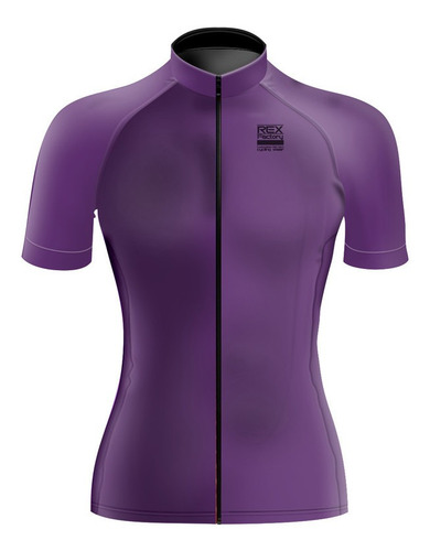 Ropa De Ciclismo Jersey Dama Mujer Rex Factory 773 Morado