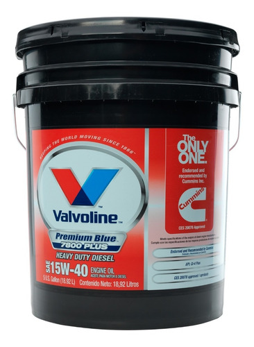 Valvoline® Premium Blue 7800 15w-40  19 L