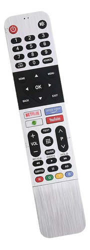 Control Remoto 91dr55x7550 Para Noblex Smart Tv Dr55x7550