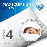  Pack De 4 Almohadas Spring Air Firmes Tam Standar