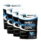 4x Whey Protein 100% Healthtime 900g (3,6kg)