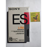 Video Cassette Beta Sony L-750 Sellado Para Coleccionistas