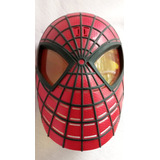 Máscara Juguete Con Luces Y Sonido. Spider Man. .usado