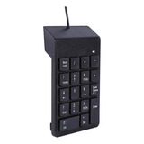 Mini Teclado Numérico Usb C/fio Notbook Pc Calculadora.