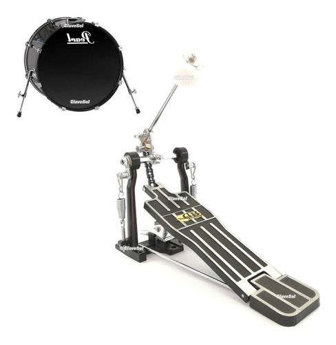 Pedal Para Bombo De Bateria Db Percussion Reforzado Th
