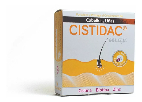 Eurolab Cistidac Max Fortalece Uñas Capsx 40 Combo X3