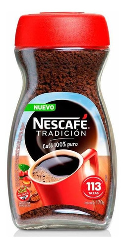 Pack X 3 Unid Cafe  Clasico 170 Gr Nescafe Cafe Solu Pro