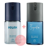 Kit Perfume Deo Corporal Kaiak Masculino + Biografia Masculino