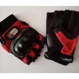 Guantes Cortos Para Moto Para Textear Con Protección M