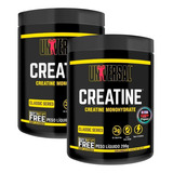 Kit Creatina Pura Monohydratada 400g Original - Universal