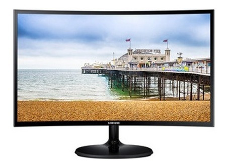 Monitor Led Curvo Samsung 24  1920x1080 Pix Fullhd Hdmi/vga