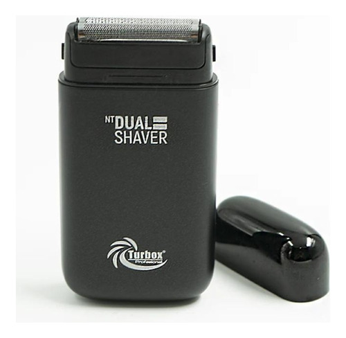 Afeitadora Doble Turbox Nt-dual Shaver Portatil Fade Color Negro