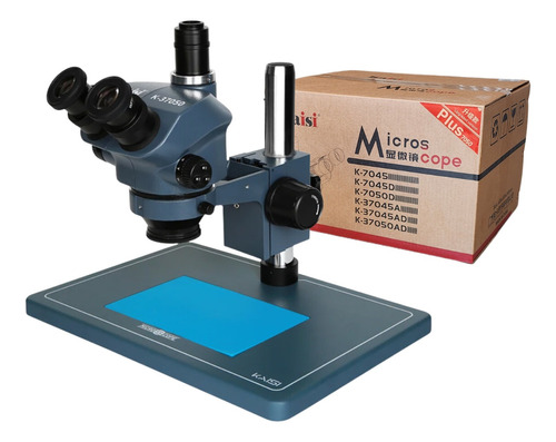 Microscópio Estereoscópico Trinocular 7050 + Lente